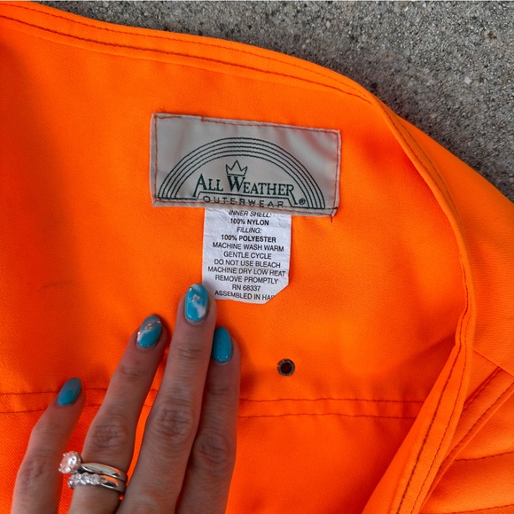 Hunting Vest - Orange - Picture 3 of 6